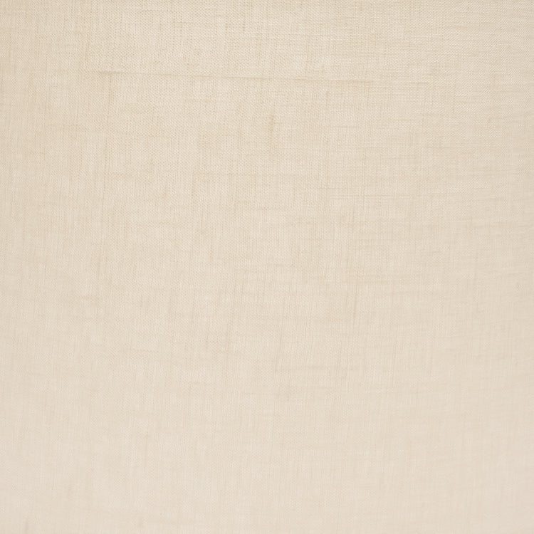 8" to 22" Cream Linen Rolled Edge Retro Drum