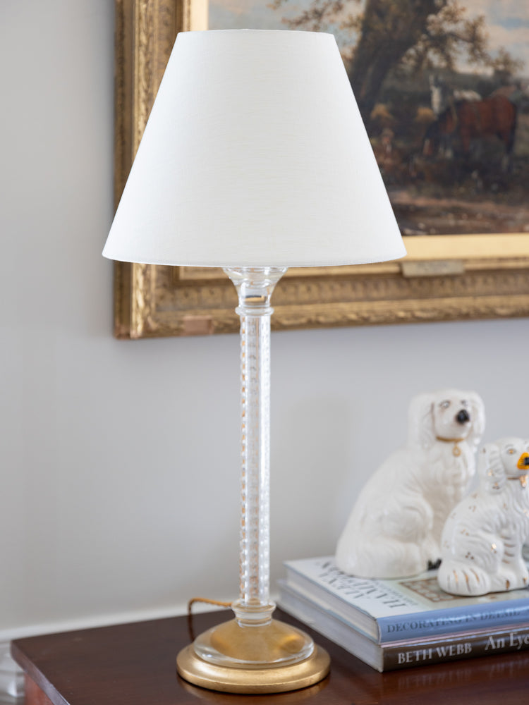 Edgar-Reeves 8" to 24" Cream Linen Rolled Edge