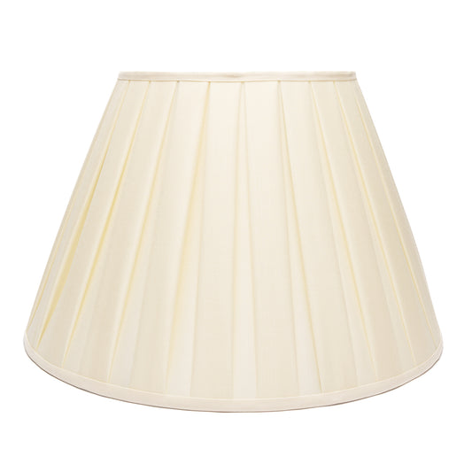 Edgar-Reeves 8" to 24" Cream Silk Box Pleat