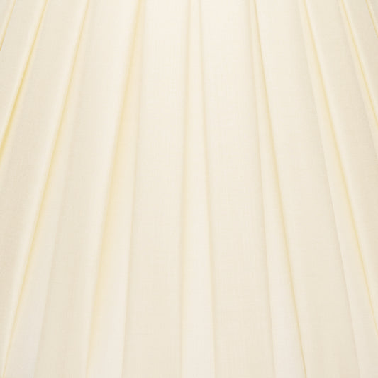 Edgar-Reeves 8" to 24" Cream Silk Box Pleat