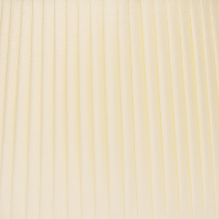 4"to 5" Cream Silk Knife Pleat Candle Clip