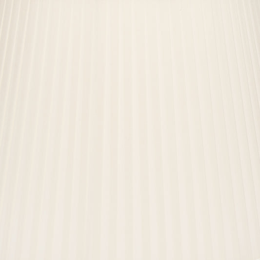 12" to 18" Cream Silk Knife Pleat Modified Drum