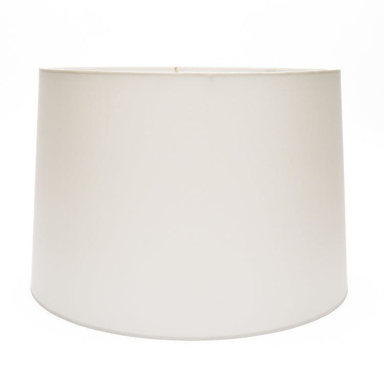 10" to 20" Cream Silk Rolled Edge Retro Drum