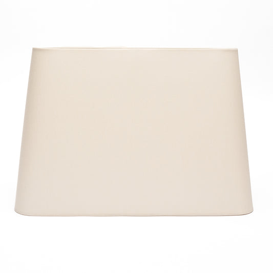 12" to 18" Cream Silk Tapered Rectangle