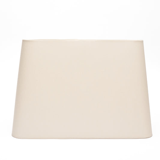 12" to 18" Cream Silk Tapered Rectangle