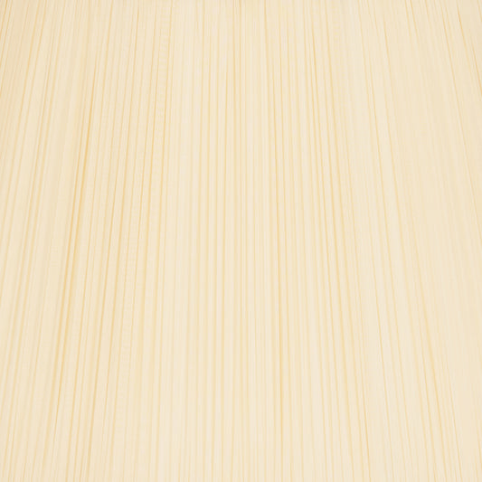12" to 20" Ecru Silk Shirred Pleat