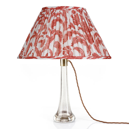 Fermoie 12" to 18" Oval Gathered Bedwyn, Red Marlborough