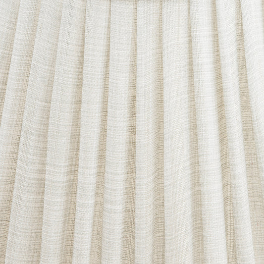 Fermoie 4.5" to 24" Gathered Bedwyn, Ivory Plain Linen