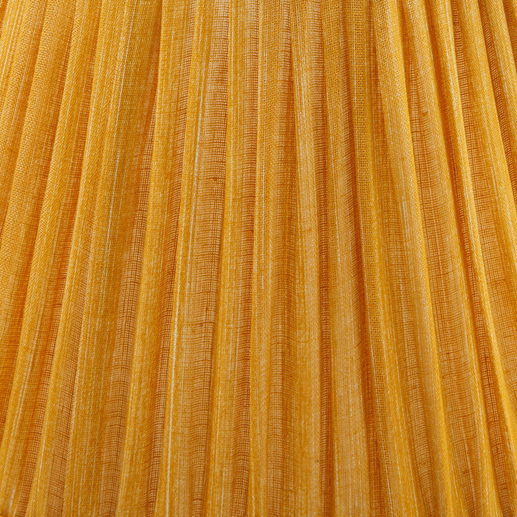 Fermoie 4.5" to 24" Gathered Bedwyn, Club Yellow Plain Linen