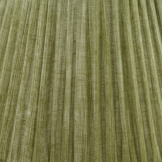 Fermoie 4.5" to 24" Gathered Bedwyn, Kintyre Green Plain Linen