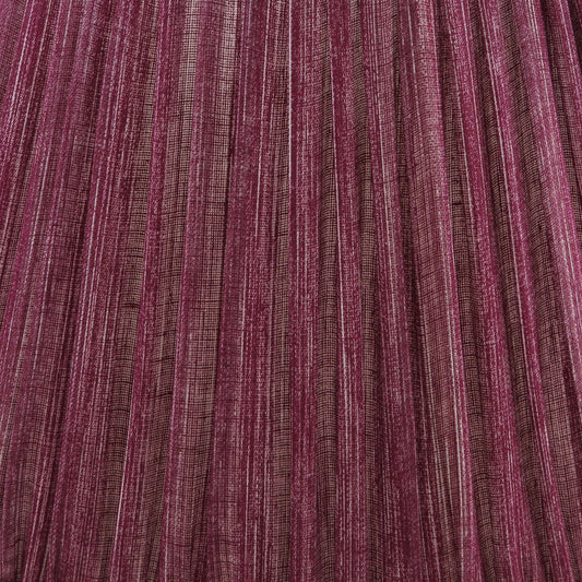 Fermoie 4.5" to 24" Gathered Bedwyn, Back to the Fuchsia Plain Linen