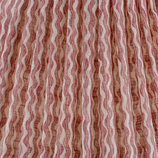 Fermoie 4.5" to 24" Gathered Bedwyn, Pink Popple Linen