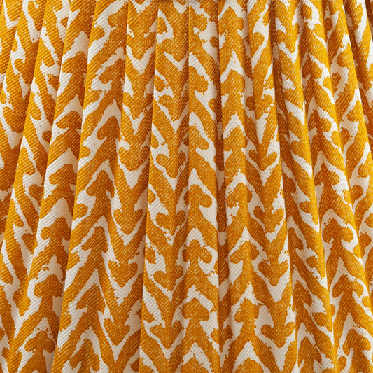 Fermoie 4.5" to 24" Gathered Bedwyn, Yellow Rabanna Cotton
