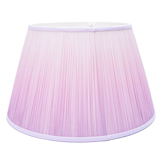 14" to 18" Lilac Ombre Shirred Pleat
