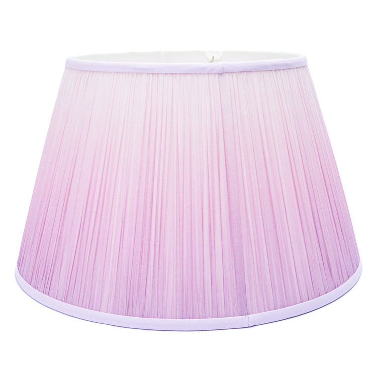 14" to 18" Lilac Ombre Shirred Pleat