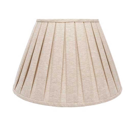 Edgar-Reeves 8" to 24" Oat Linen Box Pleat