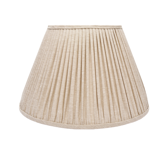 Edgar-Reeves 8" to 24" Oat Linen Gathered Pleat