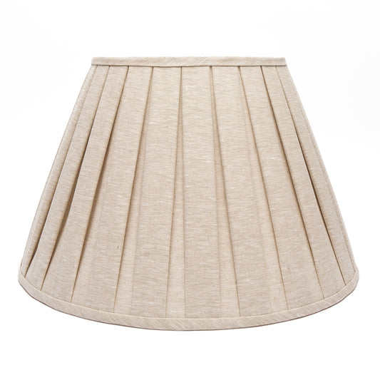 Edgar-Reeves 8" to 24" Oat Linen Box Pleat