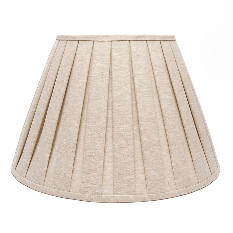 Edgar-Reeves 8" to 24" Oat Linen Box Pleat