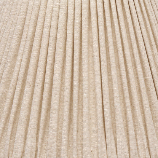Edgar-Reeves 8" to 24" Oat Linen Gathered Pleat