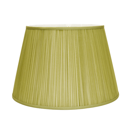 12" to 20" Sage Silk Shirred Pleat