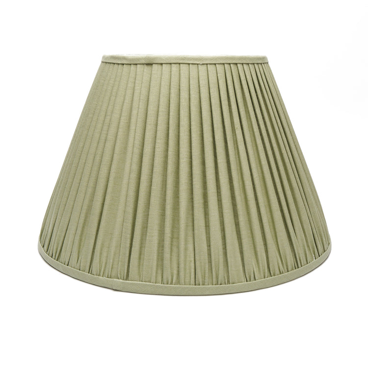 Edgar-Reeves 12" to 24" Sage Linen Gathered Pleat