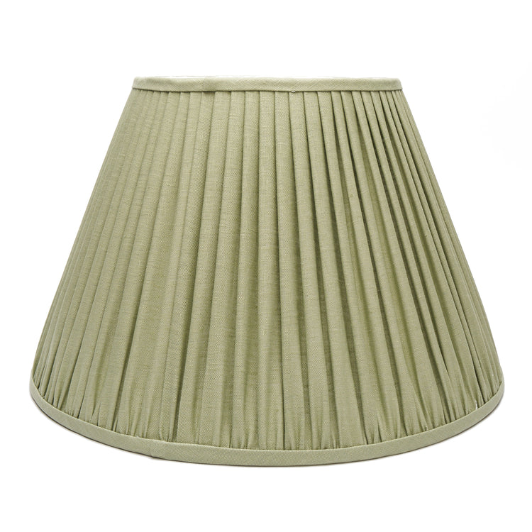 Edgar-Reeves 12" to 24" Sage Linen Gathered Pleat