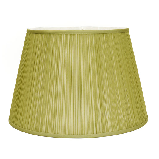 12" to 20" Sage Silk Shirred Pleat