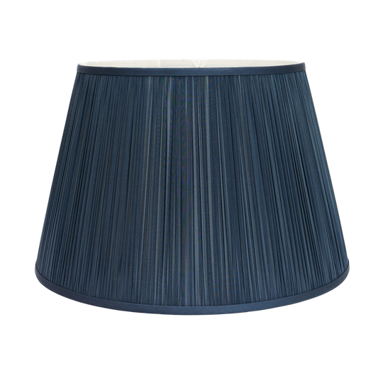 12" to 20" Slate Silk Shirred Pleat