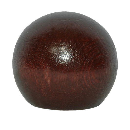 Brown Wooden Ball | $20 - Edgar Reeves Lighting