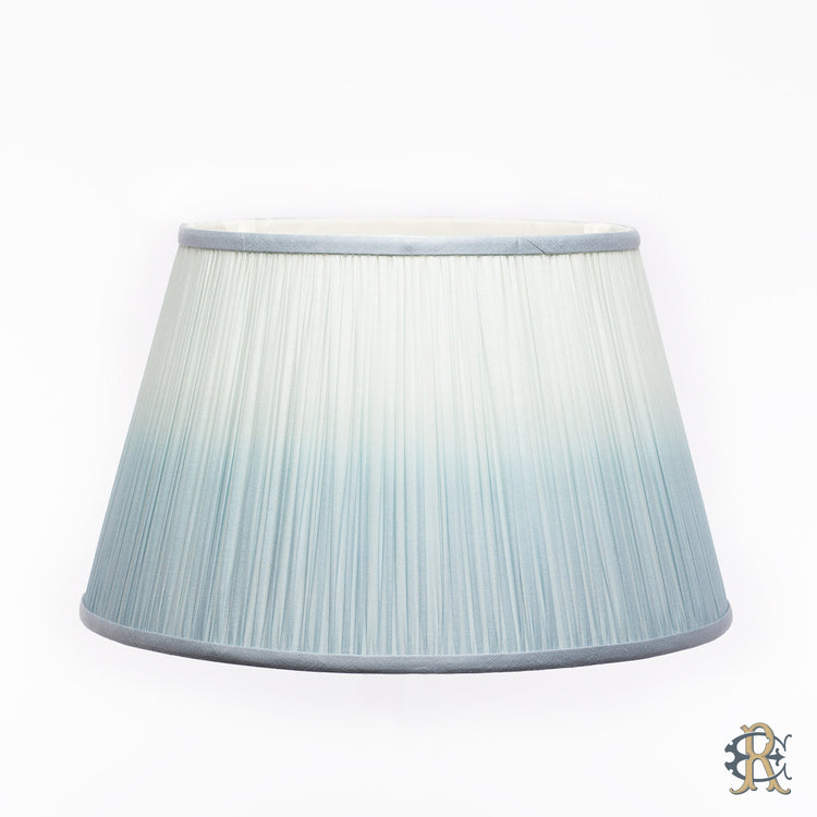 14" - 18" Blue Ombre Shirred Pleat